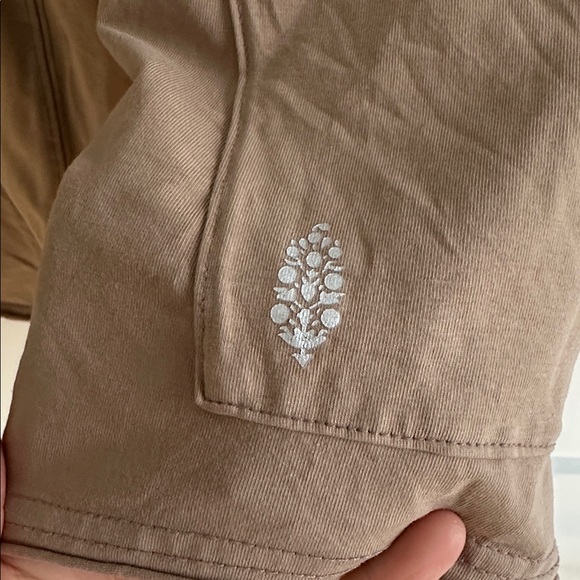 FP Movement Women’s Hot Shot Tee Romper Mocha Latte Size Small - Picture 4 of 12